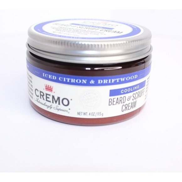 Cremo Cooling Beard & Scruff Cream Ince Citron & Driftwood 4 oz. New Unopened - Picture 7 of 7